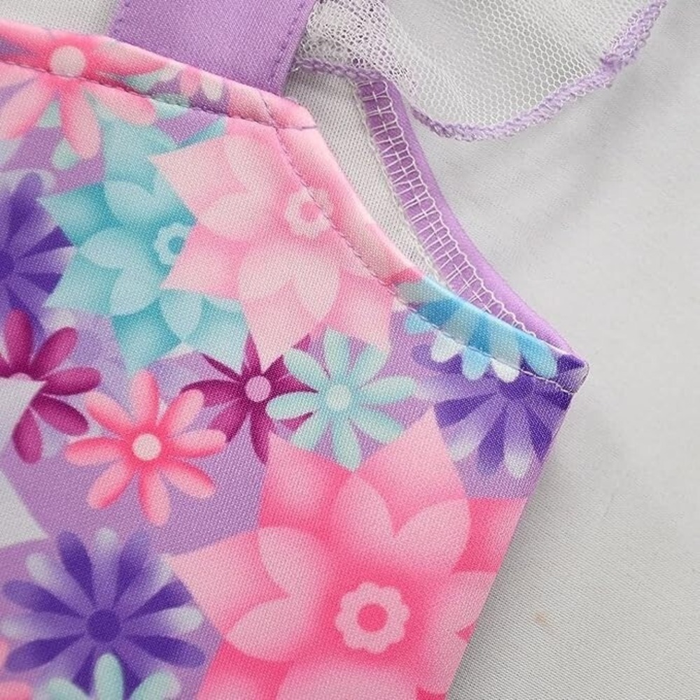 Encanto Princess Isabella Cosplay Dress with Bag Sz 3-4 y (100) Encanto Costume - Picture 2 of 11